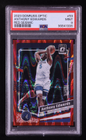 Anthony Edwards 2023-24 Donruss Optic Red Seismic #59 #101/130 (PSA 9) at PristineAuction.com