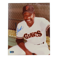 Al Oliver Signed Giants 8x10 Photo (AIV) at PristineAuction.com