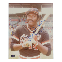 Vida Blue Signed Giants 8x10 Photo (AIV) at PristineAuction.com