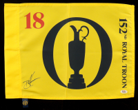 Brian Harman Signed 152nd Royal Troon Golf Pin Flag (PSA) at PristineAuction.com