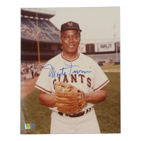 Monte Irvin Signed Giants 8x10 Photo (AIV) at PristineAuction.com
