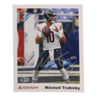 Mitch Trubisky Signed Bears 8x10 Photo (Beckett) at PristineAuction.com