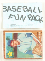 1962 Topps Baseball Card Fun Pack with (10) Cards at PristineAuction.com