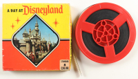 Vintage 1945 Original Walt Disney's Mickey Mouse "A Day at Disneyland" Cine Art Films 8mm Film Reel with Original Box at PristineAuction.com