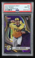 Paul Skenes 2024 Bowman's Best Purple Refractors #53 #28/250 RC (PSA 10) at PristineAuction.com