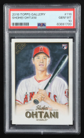 Shohei Ohtani 2018 Topps Gallery #116 RC (PSA 10) at PristineAuction.com