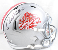Quinshon Judkins Signed Ohio State Buckeyes 2024 National Champions Logo Full-Size Speed Helmet (Beckett) at PristineAuction.com