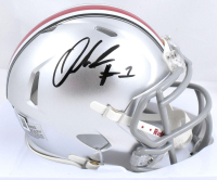 Quinshon Judkins Signed Ohio State Buckeyes Speed Mini Helmet (Beckett) at PristineAuction.com