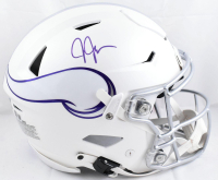 Justin Jefferson Signed Vikings Full-Size Authentic On-Field Alternate Speedflex Helmet (Beckett) at PristineAuction.com
