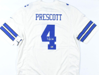 Dak Prescott Signed Cowboys Nike Authentic Jersey (Beckett) at PristineAuction.com