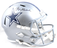Roger Staubach Signed Cowboys Full-Size Speed Helmet (Beckett) at PristineAuction.com