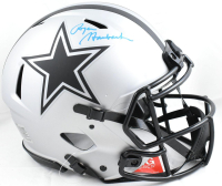 Roger Staubach Signed Cowboys Full-Size Authentic On-Field Rave Alternate Speed Helmet (Beckett) at PristineAuction.com