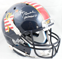 Roger Staubach Signed Navy Midshipmen Full-Size Helmet Inscribed "Heisman 63" (Beckett) at PristineAuction.com