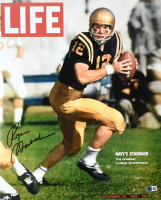 Roger Staubach Signed Navy Midshipmen 16x20 Photo (Beckett) at PristineAuction.com