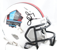 Jimmy Johnson Signed NFL Hall of Fame Logo Speed Mini Helmet (Beckett) at PristineAuction.com