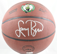 Larry Bird Signed Celtics Logo NBA Basketball (Beckett) at PristineAuction.com