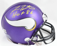 Fran Tarkenton Signed Vikings Mini Helmet Inscribed "HOF 86" (Beckett) at PristineAuction.com