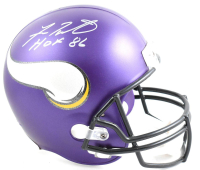 Fran Tarkenton Signed Vikings Full-Size VSR4 Helmet Inscribed "HOF 86" (Beckett) at PristineAuction.com