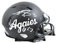Johnny Manziel Signed Texas A&M Aggies Speed Mini Helmet Inscribed "'12 HT" (Beckett) at PristineAuction.com