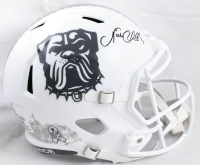 Nick Chubb Signed Browns Full-Size Salute to Service Alternate Speed Helmet (Beckett) at PristineAuction.com