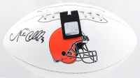 Nick Chubb Signed Browns Logo Football (Beckett) at PristineAuction.com
