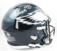 AJ Brown Signed Eagles Full-Size Authentic On-Field Speed Helmet Inscribed "SB LIX Champs" (Beckett) at PristineAuction.com