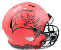 Mike Evans Signed Buccaneers Full-Size Authentic On-Field Rave Alternate Speed Helmet (Beckett) at PristineAuction.com