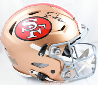 George Kittle Signed 49ers Full-Size Authentic On-Field Speedflex Helmet (Beckett) at PristineAuction.com