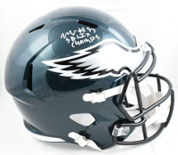 Milton Williams Signed Eagles Full-Size Speed Helmet Inscribed "SB LIX Champs" (Beckett) at PristineAuction.com