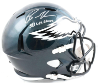 Brandon Graham Signed Eagles Full-Size Speed Helmet Inscribed "SB LIX Champs" (Beckett) at PristineAuction.com