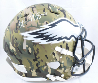 Nick Sirianni & Howie Roseman Signed Eagles Full-Size Authentic On-Field Camo Alternate Speed Helmet (Beckett) at PristineAuction.com