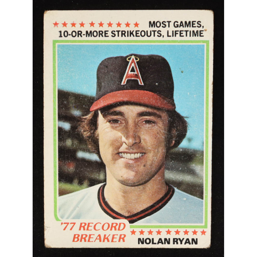 Nolan Ryan 1978 Topps #6 RB at PristineAuction.com