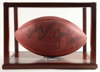 Jack Ham, Jack Lambert & Andy Russell Signed Official NFL Game Ball With Display Case (JSA) at PristineAuction.com