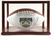 Larry Csonka Signed Pro Football Hall of Fame Collectors Edition Logo Football with Display Case (JSA) at PristineAuction.com