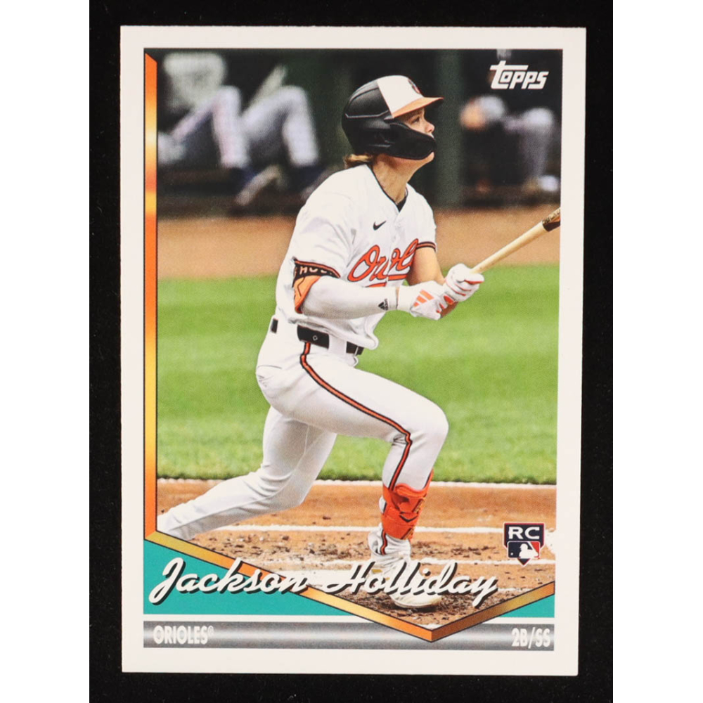 Jackson Holliday 2024 Topps Archives #293 RC at PristineAuction.com
