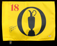 Jack Nicklaus Signed British Open Undated Golf Pin Flag Inscribed "66, 70, 78" (PSA) at PristineAuction.com