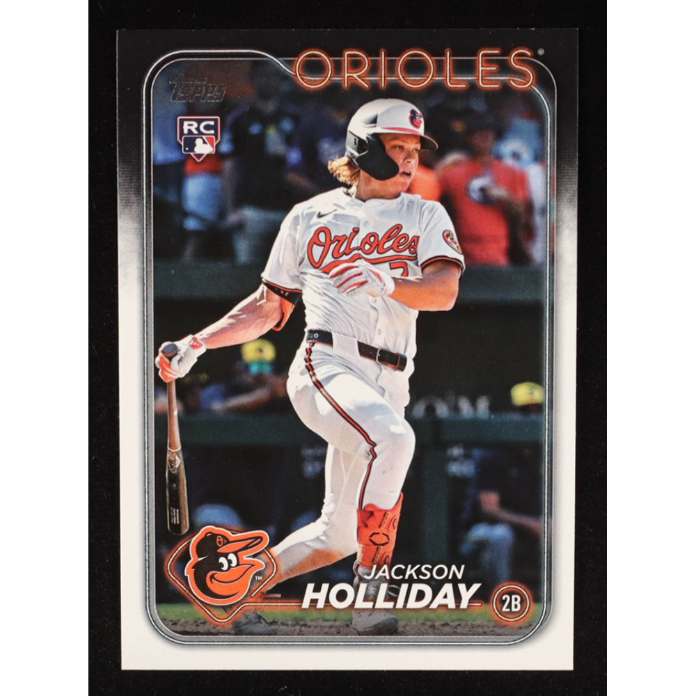 Jackson Holliday 2024 Topps Update #US50 RC at PristineAuction.com
