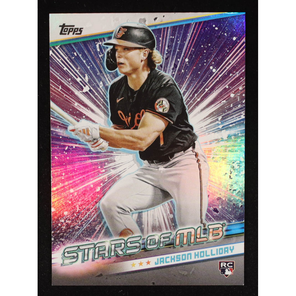 Jackson Holliday 2024 Topps Stars of MLB #SMLB83 RC at PristineAuction.com