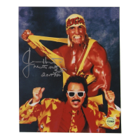 Jimmy Hart Signed WWE 8x10 Photo Inscribed "Mouth of the South" (Fiterman) at PristineAuction.com
