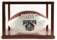 Chuck Noll Signed Pro Football Hall of Fame Collectors Edition Logo Football with Display Case Inscribed "HOF '93" (JSA) at PristineAuction.com