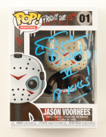 C.J. Graham Signed "Friday The 13th" #01 Jason Voorhees Funko Pop! Vinyl Figure Inscribed "Jason VI" & "18 Kills!" (JSA) at PristineAuction.com