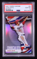 Juan Soto 2021 Topps Chrome Beisbol #B7 (PSA 10) at PristineAuction.com