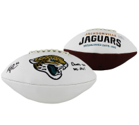 Maurice Jones-Drew Signed Jaguars Logo Football Inscribed "Duval Till We Die!" (Radtke) at PristineAuction.com