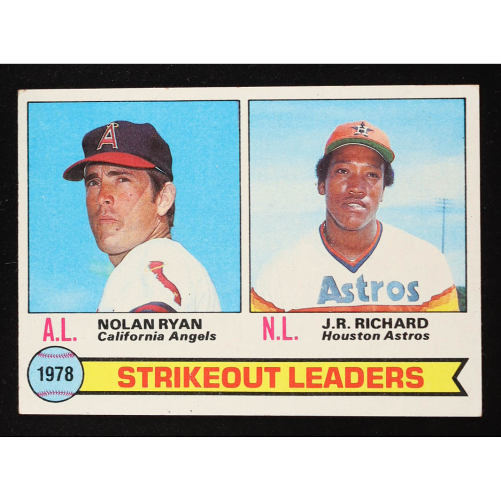 Nolan Ryan / J.R. Richard 1979 Topps #6 Strikeout Leaders at PristineAuction.com