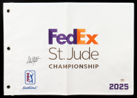 Aldrich Potgieter Signed 2025 FedEx St. Jude Championship Golf Pin Flag (PSA) at PristineAuction.com
