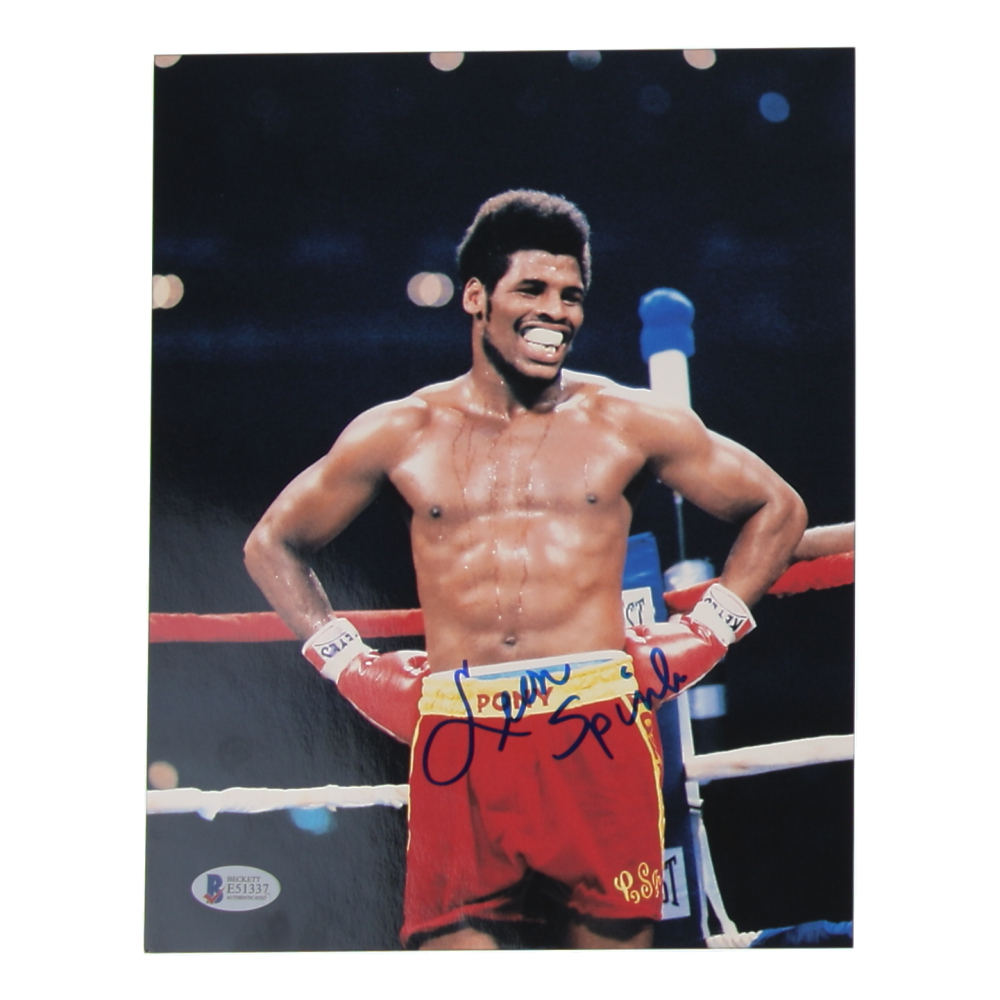 Leon Spinks Signed 8x10 Photo (Beckett) at PristineAuction.com