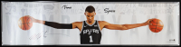 Victor Wembanyama Signed Spurs "Wingspan" 21x85 Poster (Fanatics) at PristineAuction.com