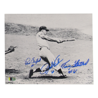 Tracy Stallard, Jack Fisher & Paul Foytack Signed 8x10 Photo (AIV) at PristineAuction.com