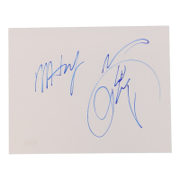 Jeff Hardy & Matt Hardy "Hardy Boyz" Signed 8x10 Cut (Beckett) at PristineAuction.com