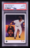 Tony Gwynn 1989 Upper Deck #683 TC (PSA 10) at PristineAuction.com